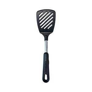 Circulon Slotted Turner Spatula Kitchen Utensil Black Stainless Steel Handle